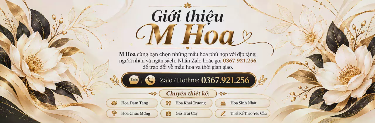 Ảnh bìa Shop hoa tươi Xã Thạnh Bình Tây Ninh - Tư vấn mẫu hoa hợp ngân sách